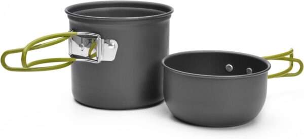 odoland camping cookware kit